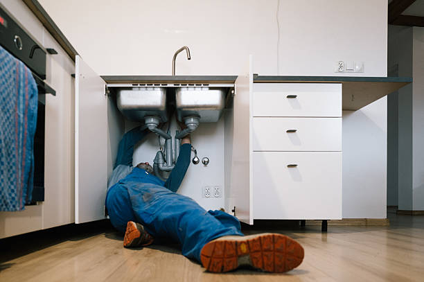 Professional Plumbing technician working in West Greenwich, RI